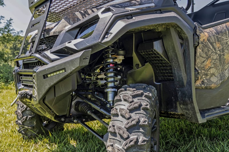 RC M1 Front Coil Over Shocks | Ride Height Adjust | Honda Pioneer 1000/Pioneer 1000-5 (manufacturer page)