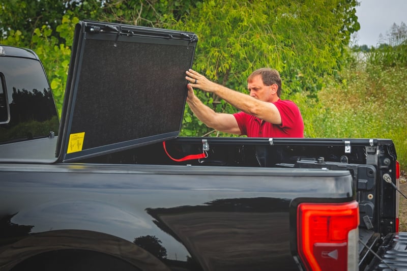 RC Hard Low Profile Bed Cover | 6'10" Bed | Ford F-250/F-350 Super Duty (17-26) (manufacturer page)
