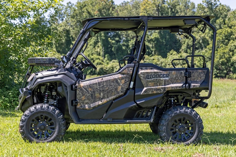 RC M1 Rear Coil Over Shocks | Ride Height Adjust | Honda Pioneer 1000/1000-5 (manufacturer page)