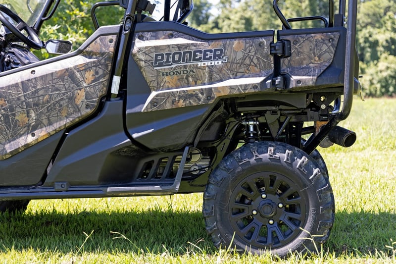 RC M1 Rear Coil Over Shocks | Ride Height Adjust | Honda Pioneer 1000/1000-5 (manufacturer page)