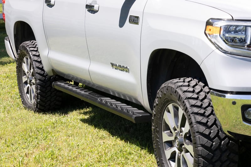 RC BA2 Running Boards | Side Step Bars | Crew Cab | Toyota Tundra 2WD/4WD (07-21) (manufacturer page)