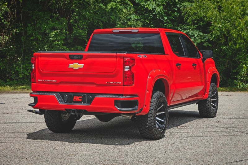 RC Side Window Deflectors | Tape On Rain Guard | Chevy/GMC 1500/2500HD/3500HD (19-26) (manufacturer page)