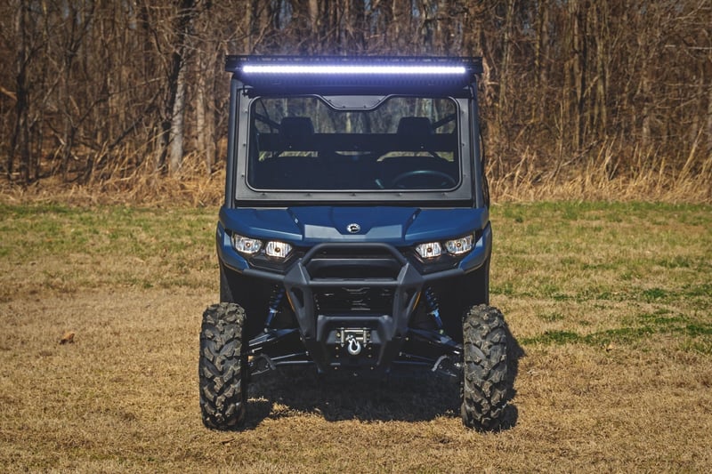 RC LED Light | Deck Roof | 50" Blk Single Row | Can-Am Defender MAX HD10 (manufacturer page)