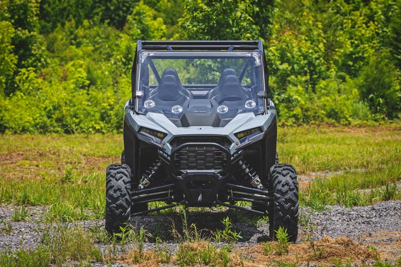 RC Vented Full Windshield | Scratch Resistant | Polaris RZR XP 4 1000 (manufacturer page)