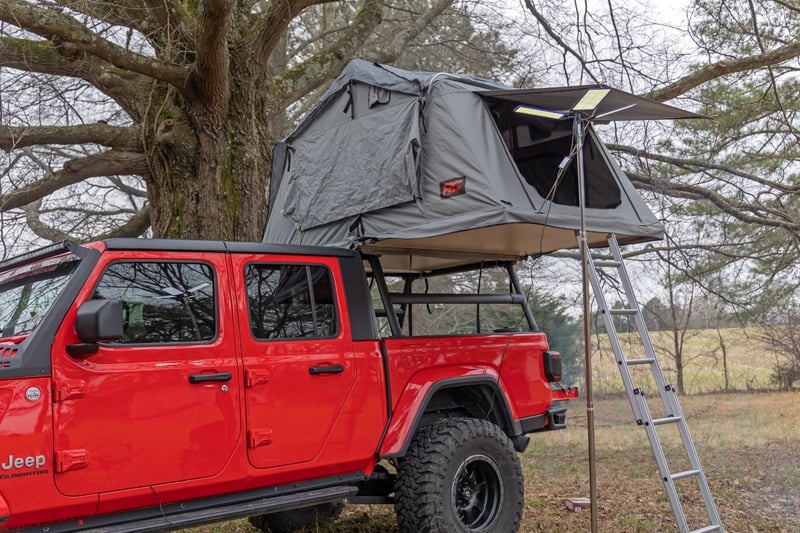 RC Bed Rack | Half Rack | Aluminum | Jeep Gladiator JT 4WD (2020-2026) (manufacturer page)