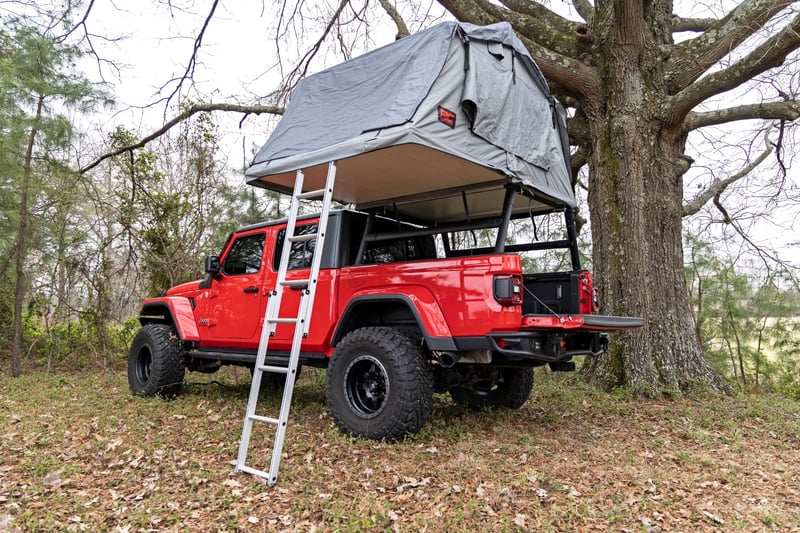 RC Bed Rack | Aluminum | Jeep Gladiator JT 4WD (2020-2026) (manufacturer page)