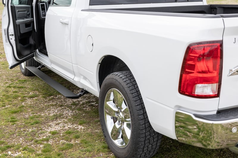 RC Power Running Boards | Dual Electric Motor | Crew Cab | Ram 1500 2WD/4WD (2009-2018 & Classic) (manufacturer page)