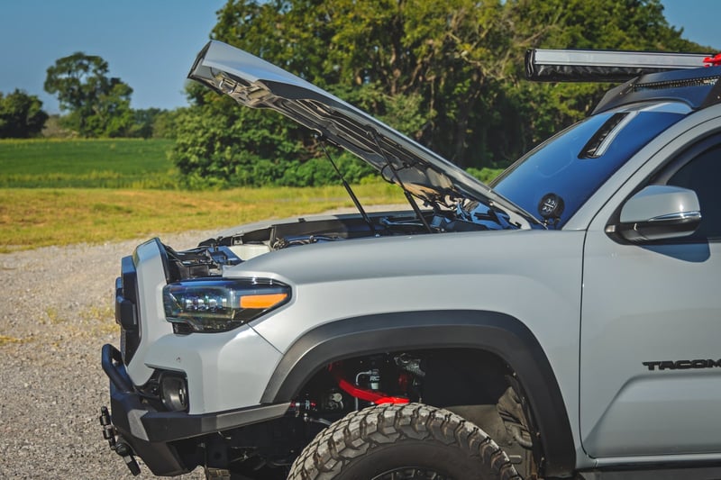 RC Hood Struts | Hydraulic | Toyota Tacoma 2WD/4WD (2016-2023) (manufacturer page)