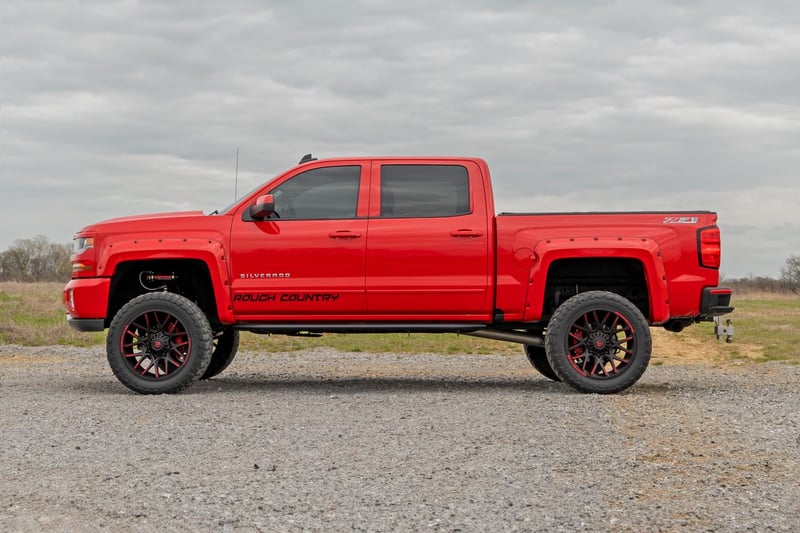 RC OV2 Running Boards | Side Step Bars | Crew Cab | Chevy/GMC 1500/2500HD/3500HD (07-19 & Classic) (manufacturer page)