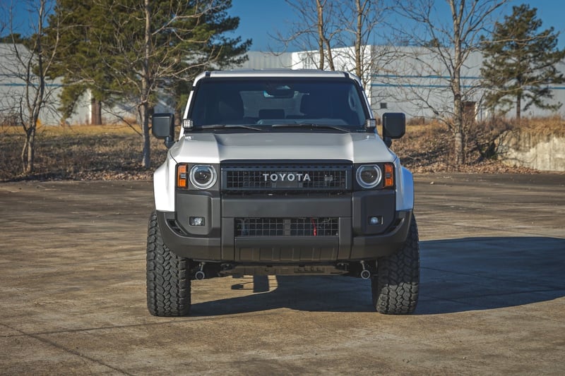 RC LED Light Kit | Ditch Mount | 2" Black Pair | White DRL | Toyota Land Cruiser (24-26) (manufacturer page)