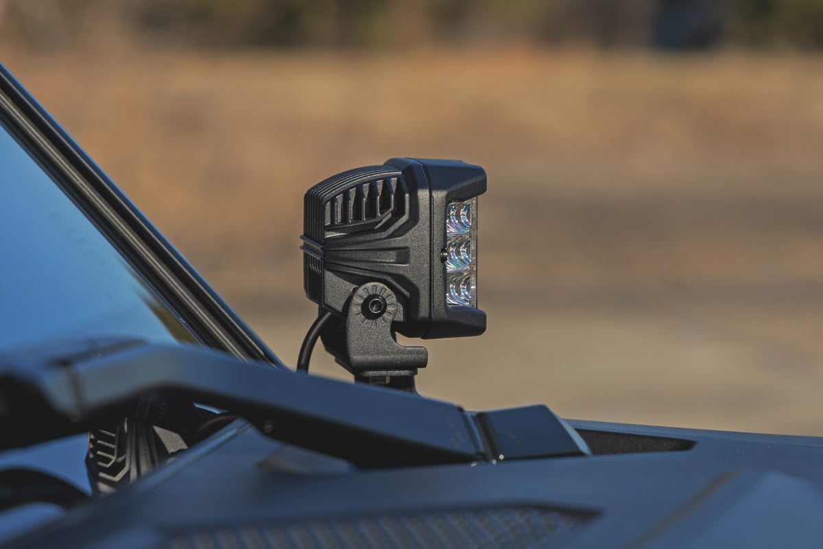 LED Light Kit | Ditch Mount | 2" Black Pair | White DRL | Toyota Land Cruiser (24-26) - Lighting & Acc (Image 5 of 6)