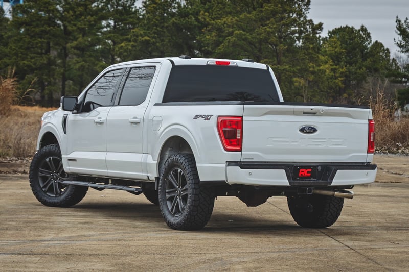 RC TR2 Running Boards | Ford F-150/Lightning/F-250/F-350/Raptor (2015-2026) (manufacturer page)