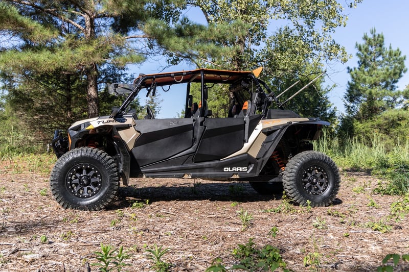 RC Aluminum Lower Half Doors | Rear | Polaris RZR XP 4 1000/RZR XP 4 Turbo S (manufacturer page)