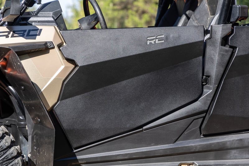 RC Aluminum Lower Half Doors | Rear | Polaris RZR XP 4 1000/RZR XP 4 Turbo S (manufacturer page)