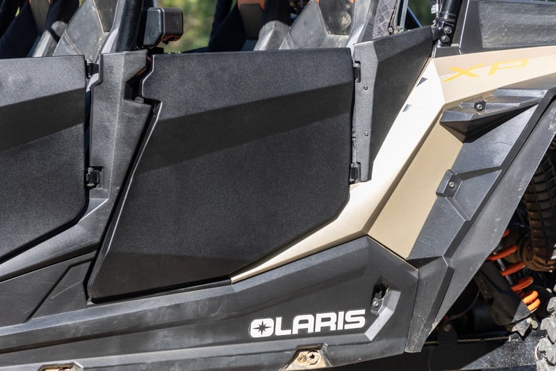 RC Aluminum Lower Half Doors | Rear | Polaris RZR XP 4 1000/RZR XP 4 Turbo S (manufacturer page)