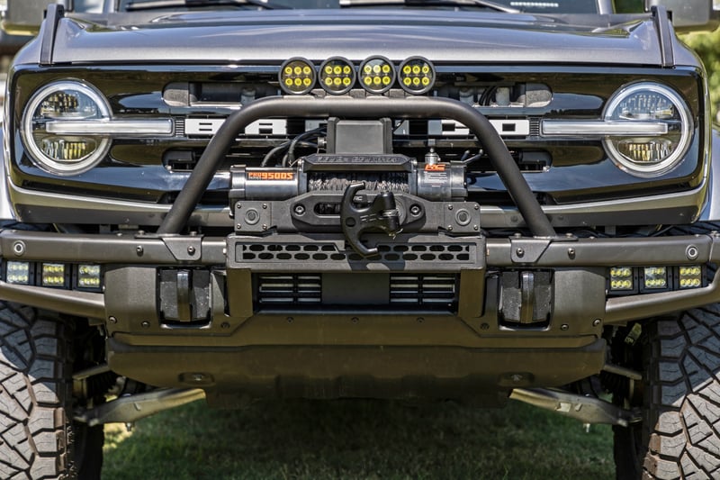 RC Safari Bar | 3" OSRAM (Pair) | Wide | OE Modular Steel | Ford Bronco (21-26) (manufacturer page)