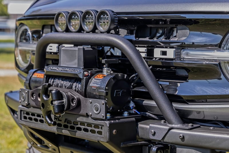 RC Safari Bar | 3" OSRAM (Pair) | Wide | OE Modular Steel | Ford Bronco (21-26) (manufacturer page)