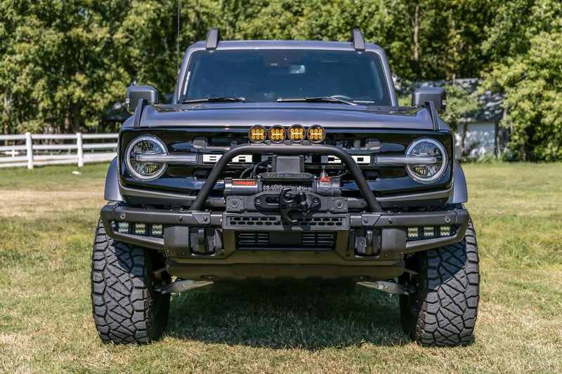 RC Safari Bar | 3" OSRAM (Pair) | Wide | OE Modular Steel | Ford Bronco (21-26) (manufacturer page)