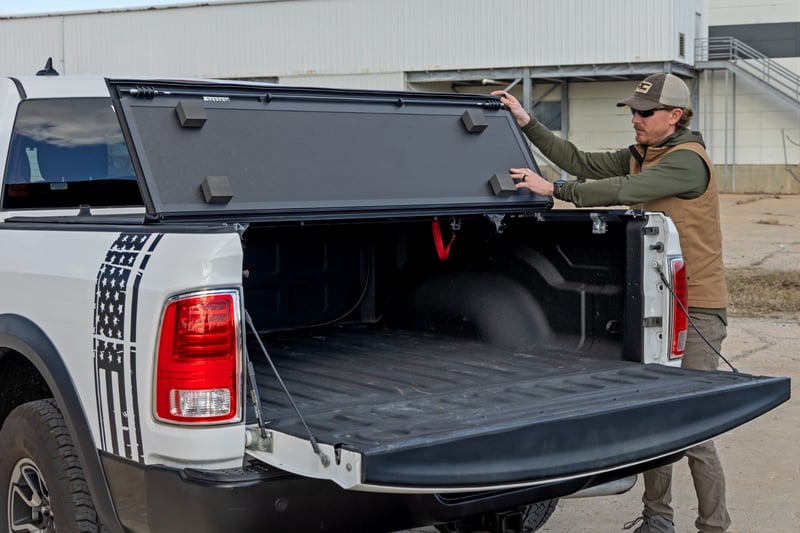 RC Hard Low Profile Bed Cover | 5'7" Bed | No Rambox | Ram 1500 2WD/4WD (2009-2018 & Classic) (manufacturer page)