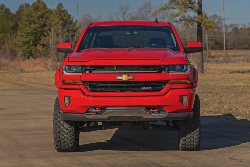 RC LED Light Kit | Grille Mount | 30 Inch DRL | Chevy Silverado 1500 (16-18) (manufacturer page)