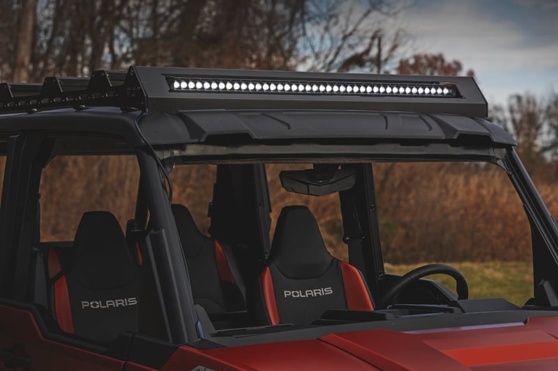 RC Roof Rack | 40" Black Single Row | Polaris XPEDITION ADV 5 (manufacturer page)