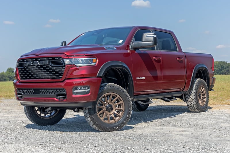 RC Sport Fender Flares | PDN Ceramic Gray | Ram 1500 2WD/4WD (2025-2026) (manufacturer page)