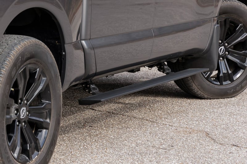 RC Power Running Boards | Dual Electric Motor | Nissan Titan 2WD/4WD (2017-2024) (manufacturer page)