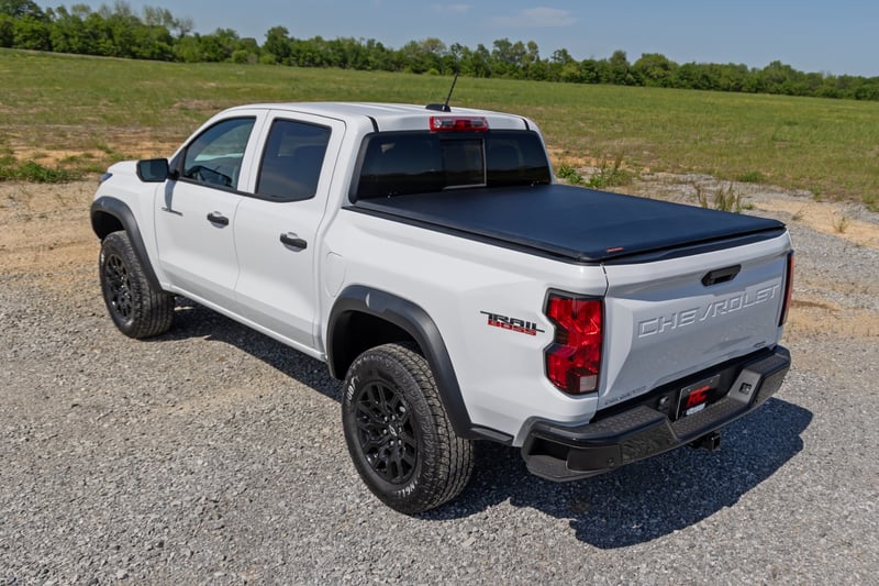 RC Soft Roll Up Bed Cover | 5' Bed | Chevy/GMC Canyon/Colorado 2WD/4WD (15-26) (manufacturer page)