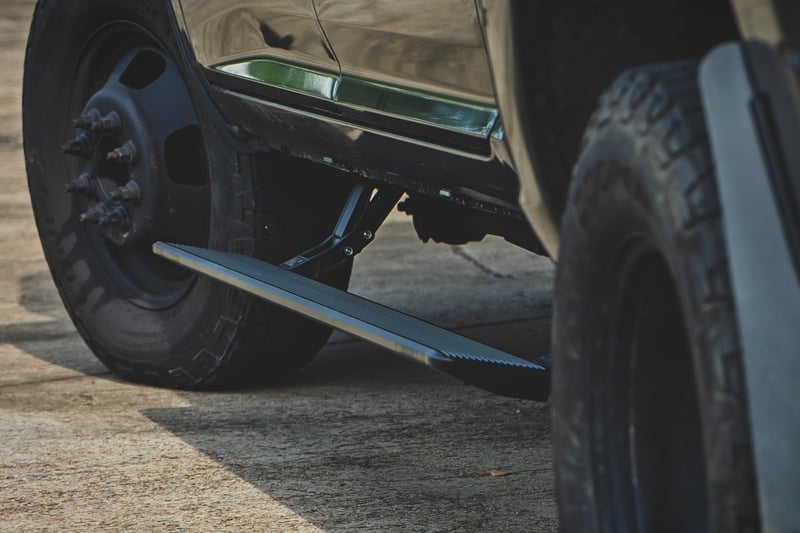 RC Power Running Boards | HT-Series | Quad Cab | Ram 1500 2WD/4WD (2009-2018 & Classic) (manufacturer page)