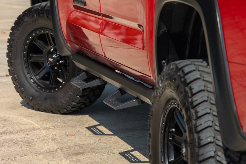 RC SRL2 Adj Aluminum Steps | CrewMax | Toyota Tundra 2WD/4WD (2022-2026) (manufacturer page)