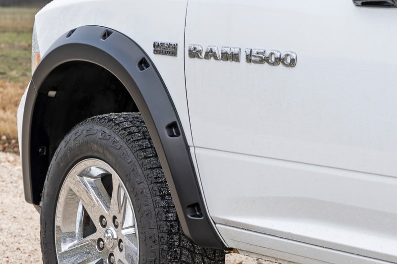 RC Pocket Fender Flares | PS2 Bright Silver Metallic | Ram 1500 2WD/4WD (2009-2018 & Classic) (manufacturer page)