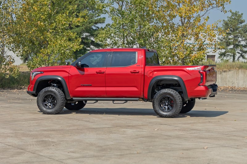RC SRL2 Adj Aluminum Steps | CrewMax | Toyota Tundra 2WD/4WD (2022-2026) (manufacturer page)