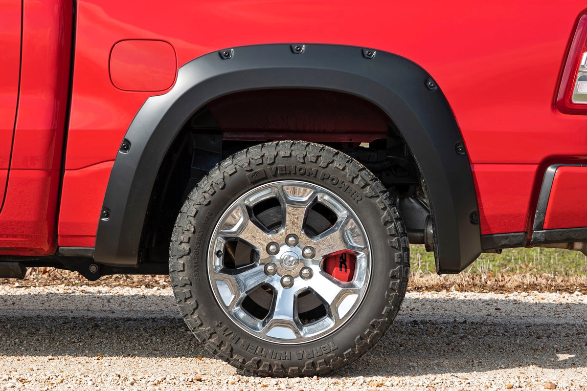 Caliper Covers | Front and Rear | Red | Ram 1500 2WD/4WD (2019-2026) - Misc 25% (Image 6 of 6)