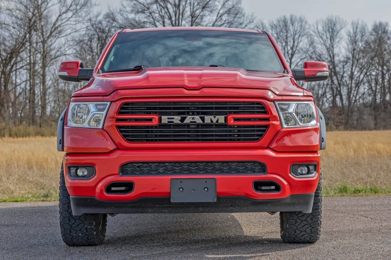 RC Tow Hook Brackets & Bezel Combo | Ram 1500 2WD/4WD (2019-2026) (manufacturer page)