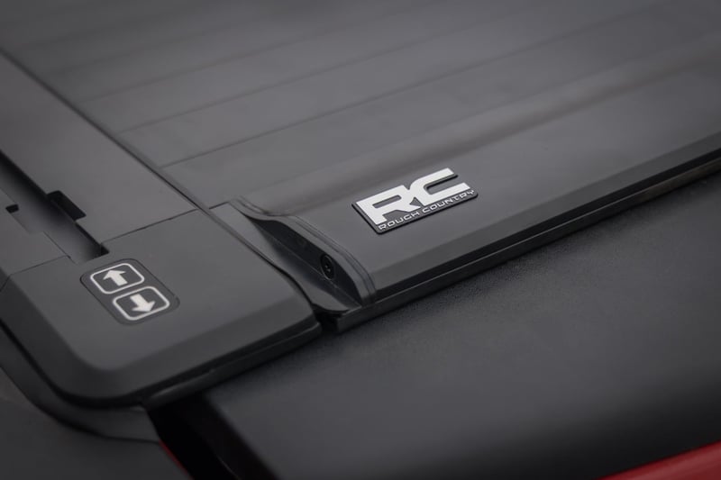RC Powered Retractable Bed Cover | 5'7" Bed | Ram 1500 (19-26)/1500 TRX (21-24) (manufacturer page)