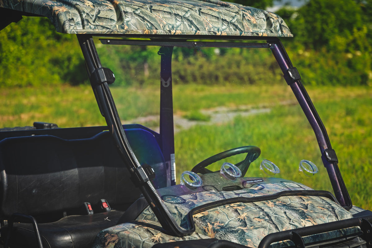 Rough Country 98222270 Vented Full Windshield | Scratch Resistant | John Deere Gator XUV 625/Gator XUV 850 - Image 5