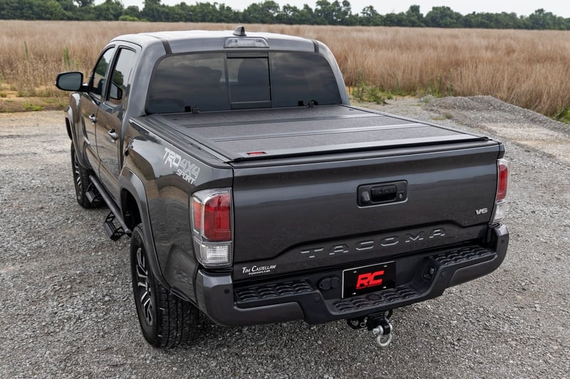 RC Hard Low Profile Bed Cover | 6' Bed | Toyota Tacoma 2WD/4WD (2016-2023) (manufacturer page)