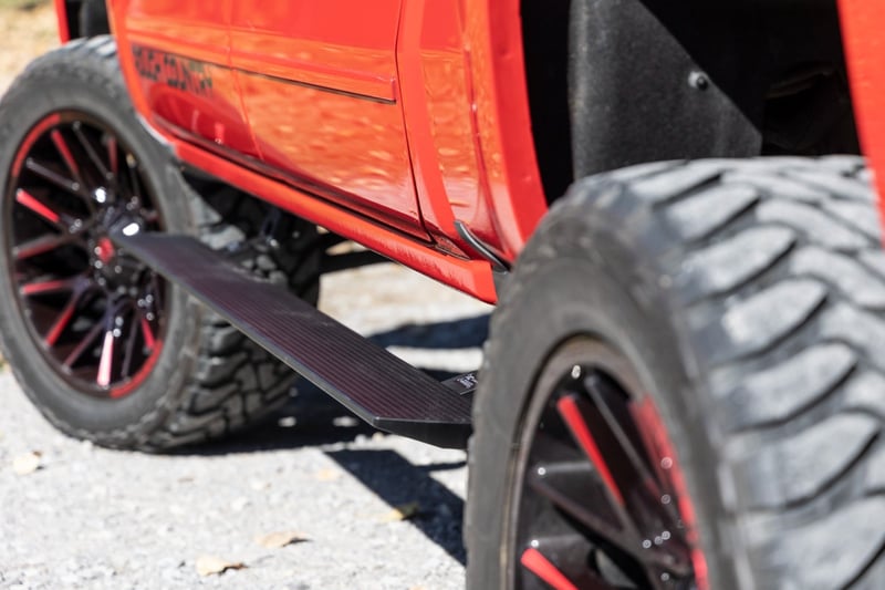 RC Power Running Boards | Dual Electric Motor | Double Cab | Chevy/GMC 1500/2500HD/3500HD 2WD/4WD (manufacturer page)