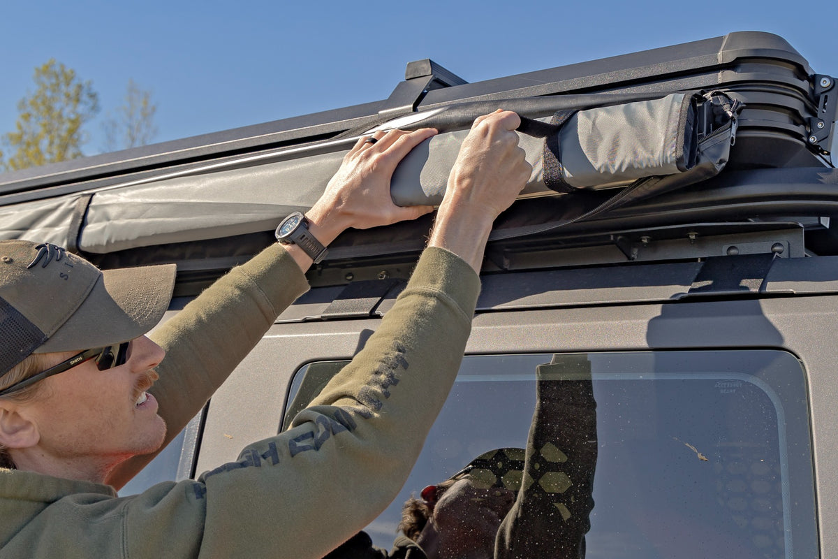 Retractable Roof Rack Awning | 6'6" x 9'8" (Fits Trucks & SUVs) - Misc 25% (Image 5 of 6)