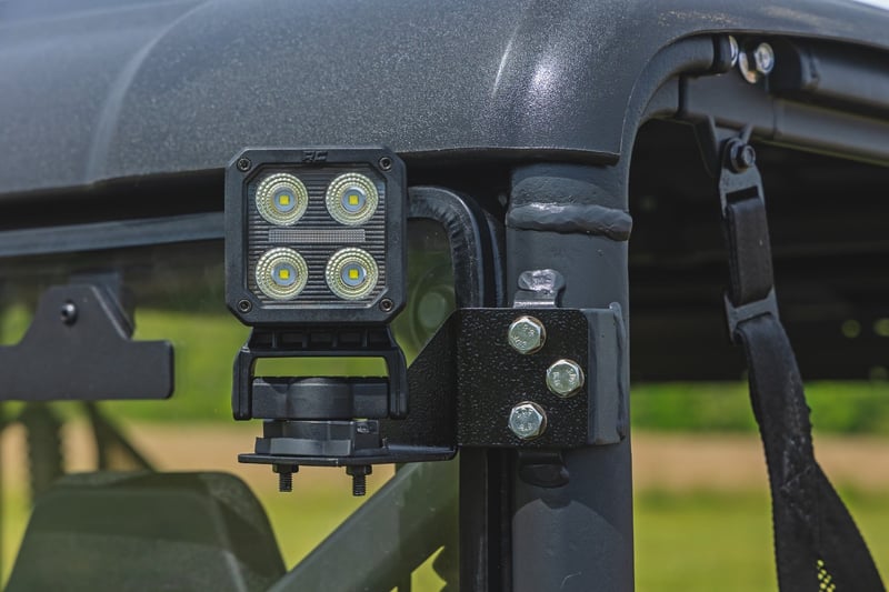 RC LED Light Kit | Rear Mount | 3" Chrome Pair | Wide Angle | CFMOTO UFORCE 1000 (manufacturer page)