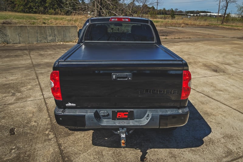RC Powered Retractable Bed Cover | 5'7" Bed | Toyota Tundra (07-21) (manufacturer page)