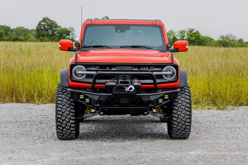 RC Front Camera Relocation Bracket | Ford Bronco 4WD (2021-2026) (manufacturer page)