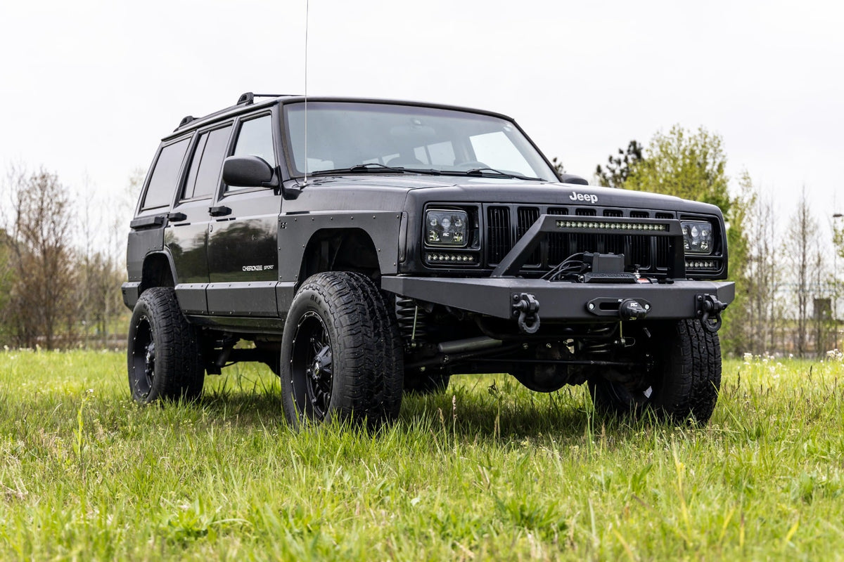 8 Inch Black Series LED Light Bar | Single Row | Pair - Lighting & Acc (Image 4 of 5)