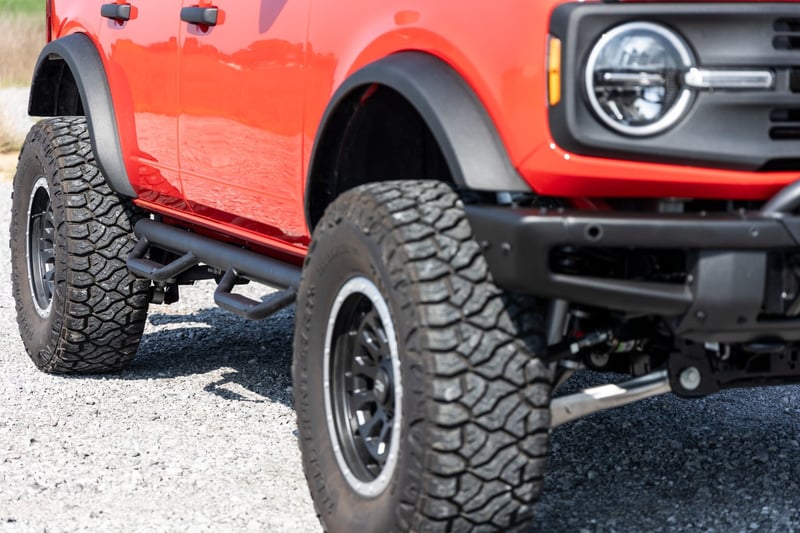 RC Nerf Steps | Wheel to Wheel | 4 Door | Ford Bronco 4WD (2021-2026) (manufacturer page)