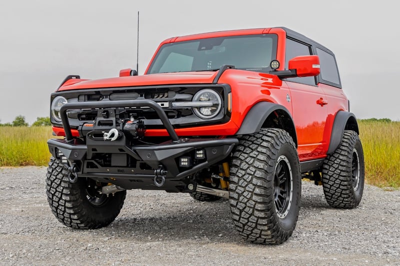 RC Front Camera Relocation Bracket | Ford Bronco 4WD (2021-2026) (manufacturer page)