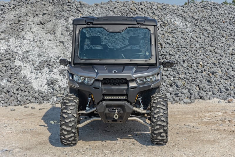RC Electric Tilt Windshield | Glass | Can-Am Defender HD8/HD9/HD10 (manufacturer page)