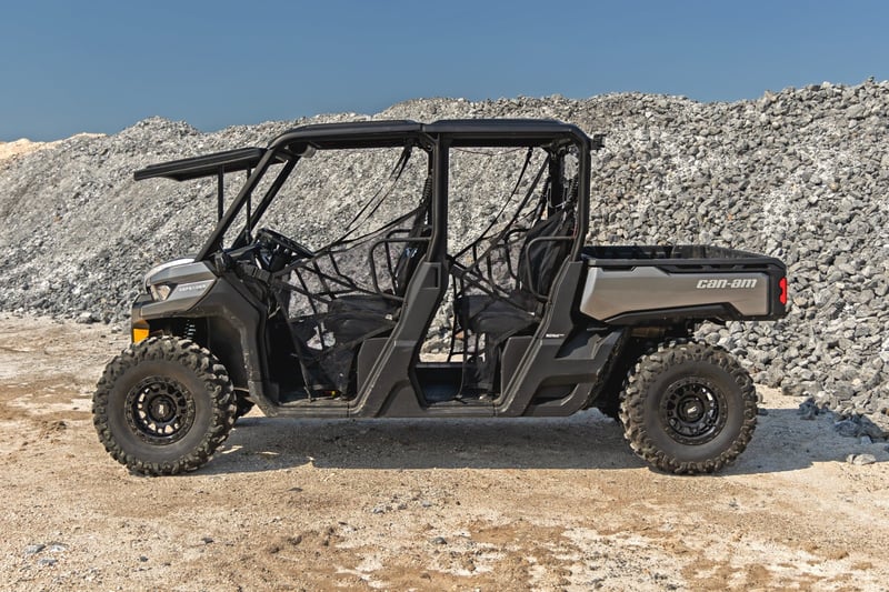 RC Electric Tilt Windshield | Glass | Can-Am Defender HD8/HD9/HD10 (manufacturer page)