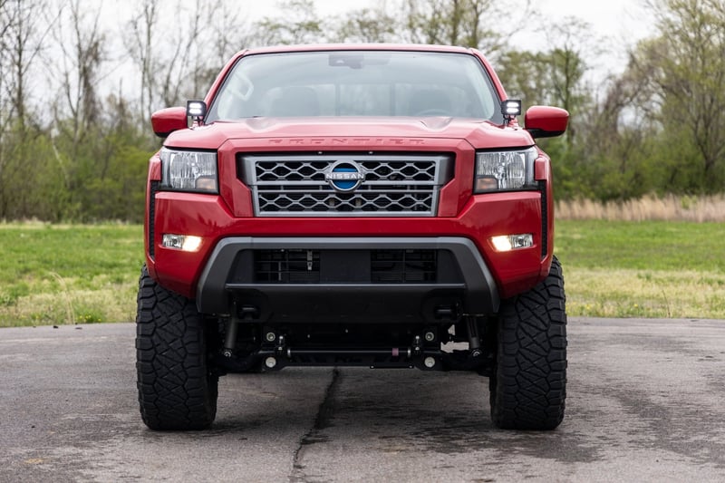 RC LED Light Kit | Ditch Mount | 2" Spectrum Pair | Spot | Nissan Frontier (22-26) (manufacturer page)