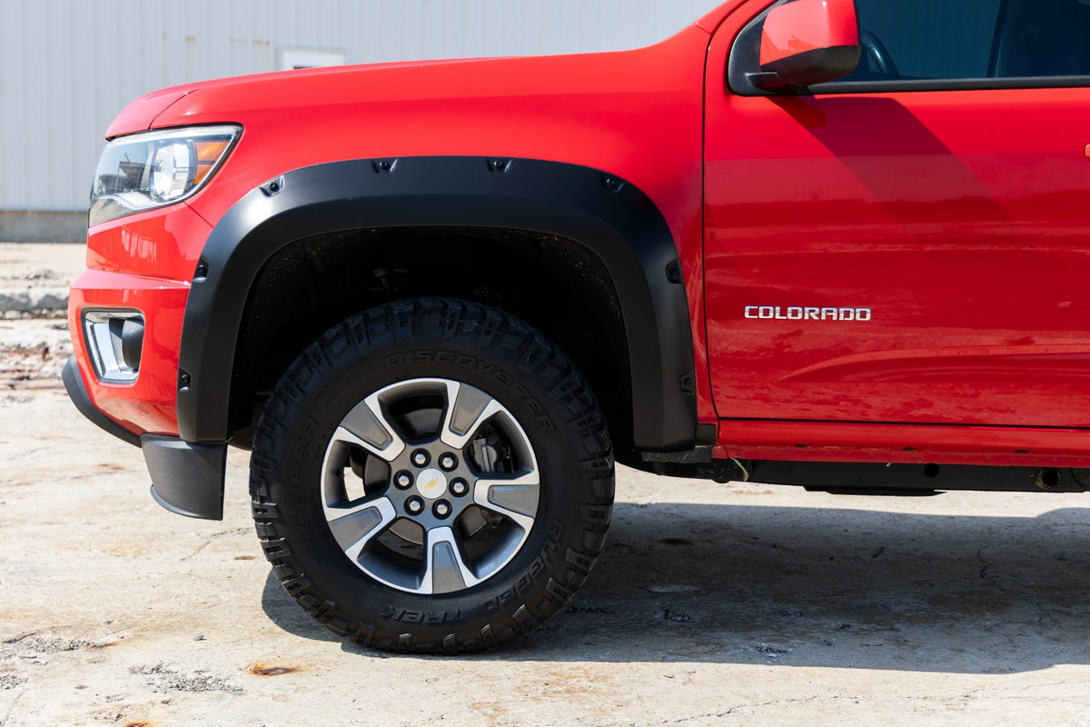 Pocket Fender Flares | GAN Silver Ice | Chevy Colorado 2WD/4WD (2015-2022) - Fender Flares (Image 6 of 6)