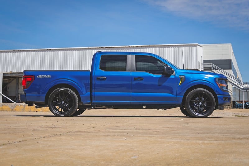 RC 2 Inch Lowering Kit | 4 Inch Rear Lowering | M1 | Ford F-150 4WD (2015-2026) (manufacturer page)